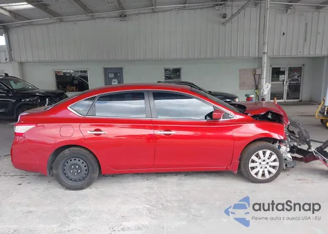 2013 Nissan Sentra Sv from USA, damaged, VIN 3N1AB7AP4DL768367